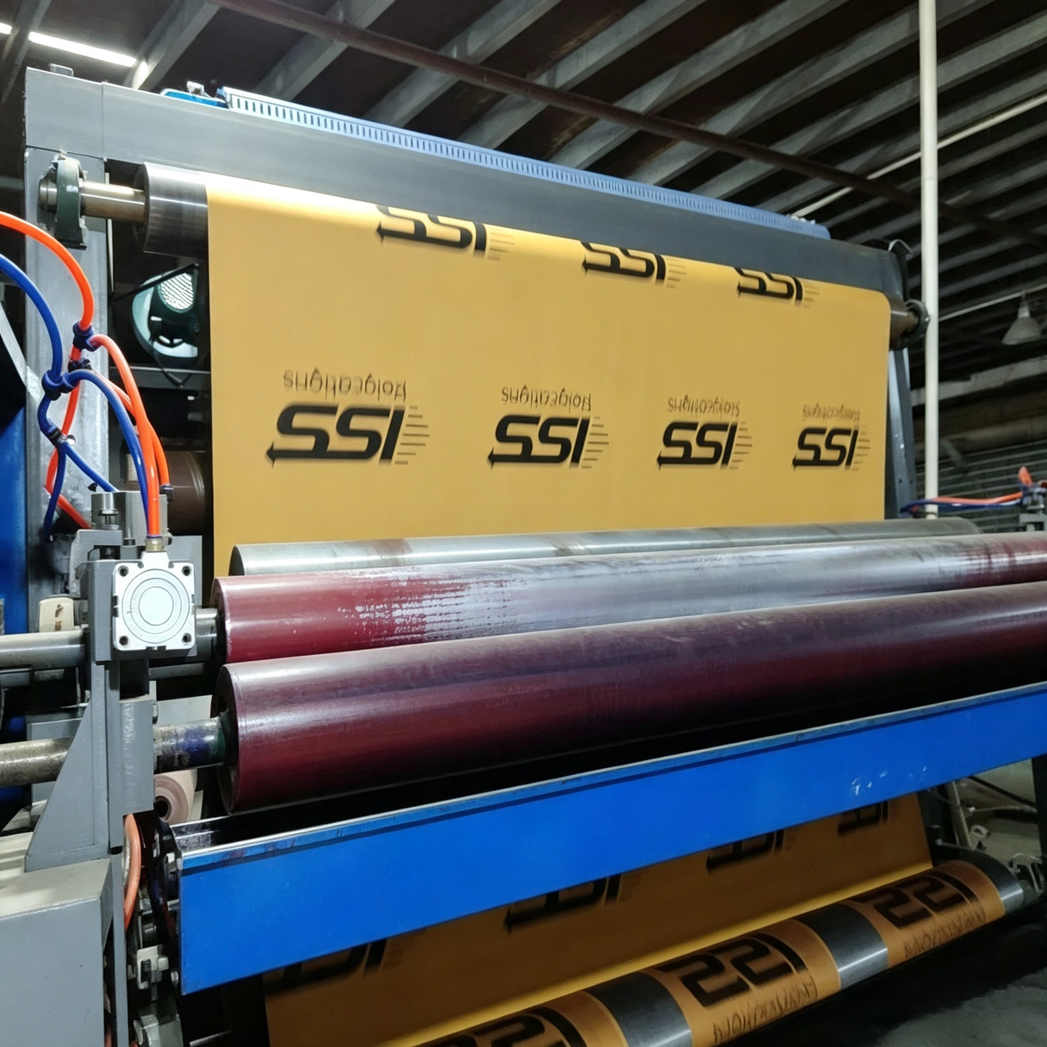 Custom mattress packaging material printing production for UAE project